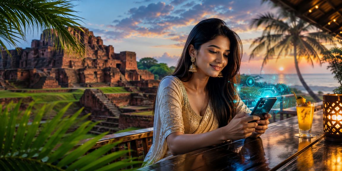 বড় ফোনে ক্যাসিনো খেলার দৃশ্য, বাংলাদেশ মডেল